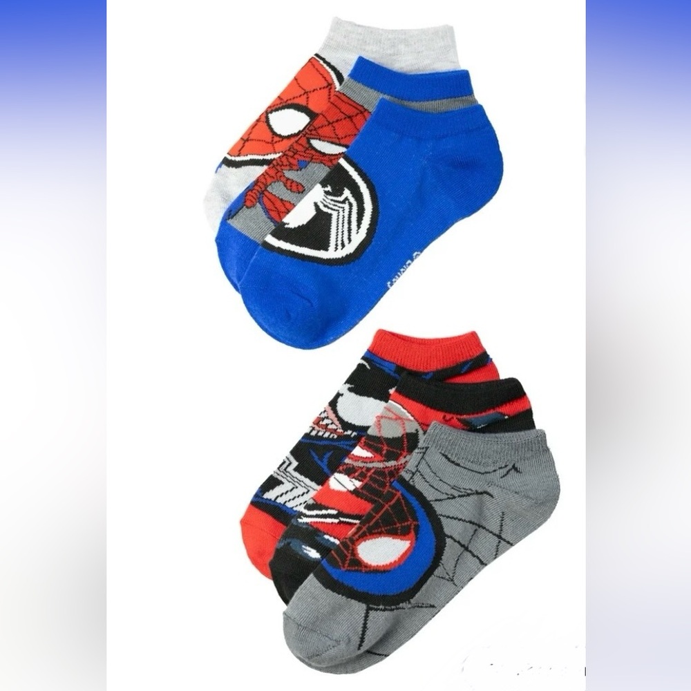 NWT Spider-Man Toddler Socks - 6 pairs